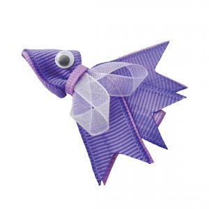 JOYHAIR Little Fishy Hair Clip: NANCY purple 1052-06